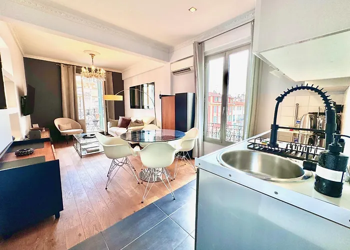 Apartmán Riviera - Le Petit Balcon De L'opera - Old Town Promenade Des Nice